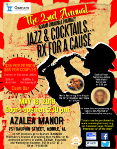 jazz and cocktails, fundraiser